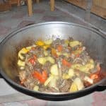 Куырдак в доме отдыха Робинзон на Алаколе